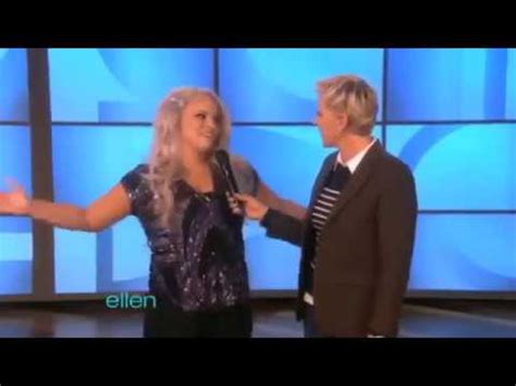 trisha paytas ellen|TRISHA PAYTAS ON THE ELLEN SHOW!